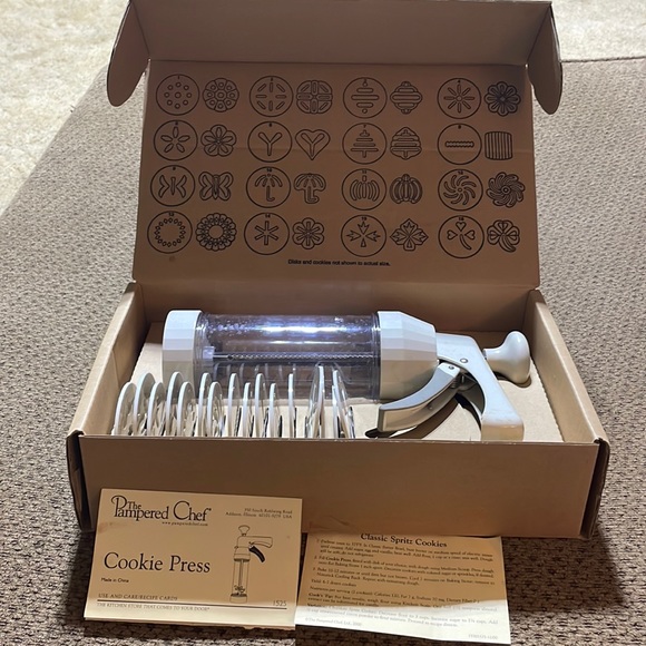 Pampered Chef Kitchen Pampered Chef Cookie Press Poshmark